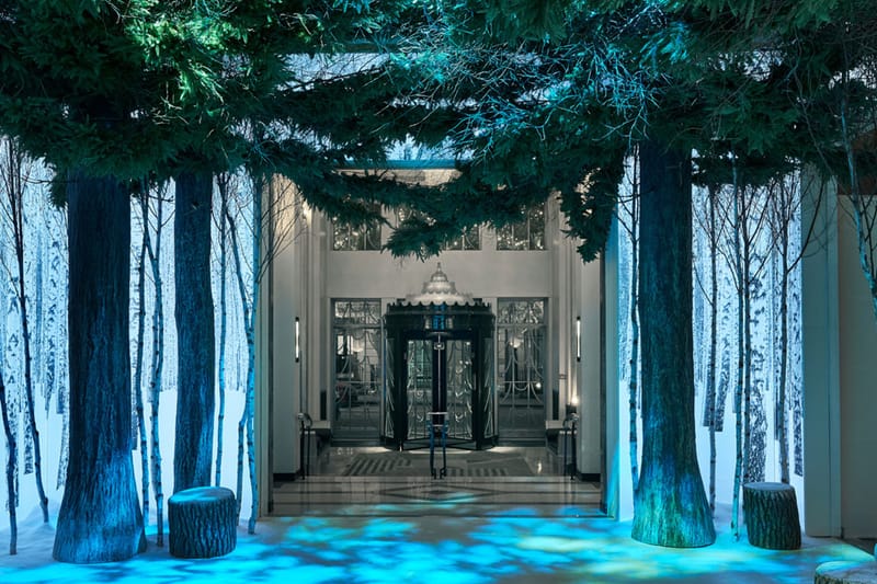 Apple's Jony Ive & Marc Newson Reveal Their Immersive Christmas Installation at Claridge's