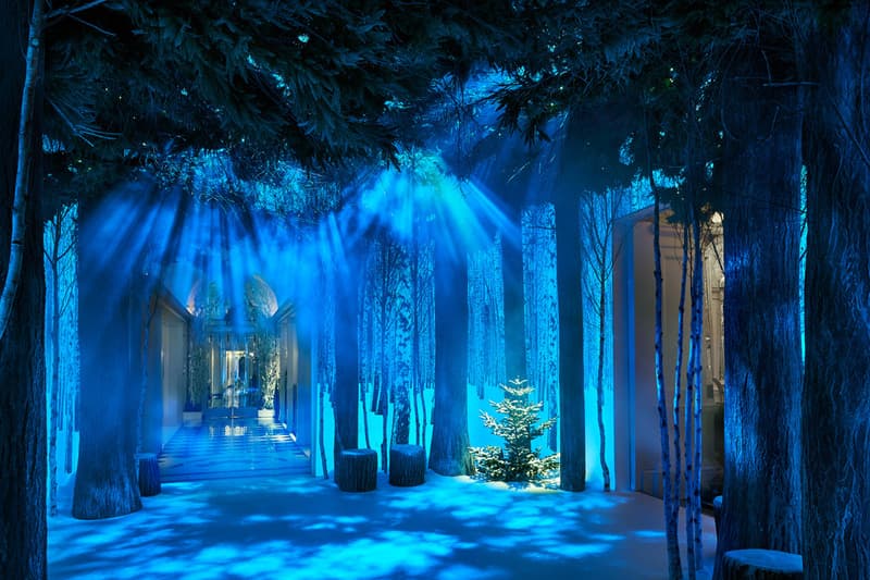 Apple Jony Ive Marc Newson Christmas Installation Claridge's