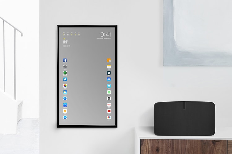 This Is What a Smart Mirror Designed by Apple Might Look Like