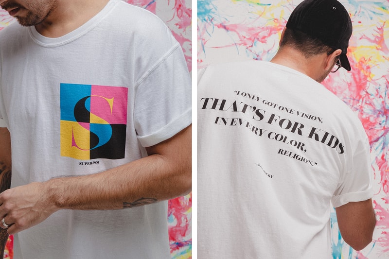 ASAP Rocky and Superism Vision 2016 Campaign Underserved Youth Art T-shirts Hoodies Hats