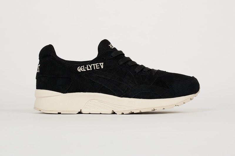 ASICS GEL Lyte V GTII Suede Black Brown Grey