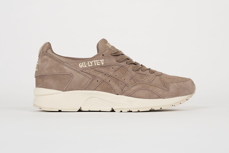 ASICS GEL Lyte V GTII Suede Black Brown Grey