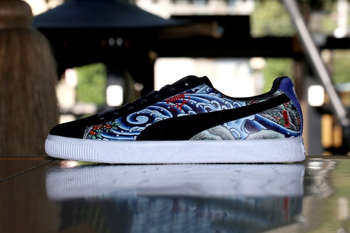 atmos Hide Ichibay PUMA Clyde THREE TIDES TATTOO