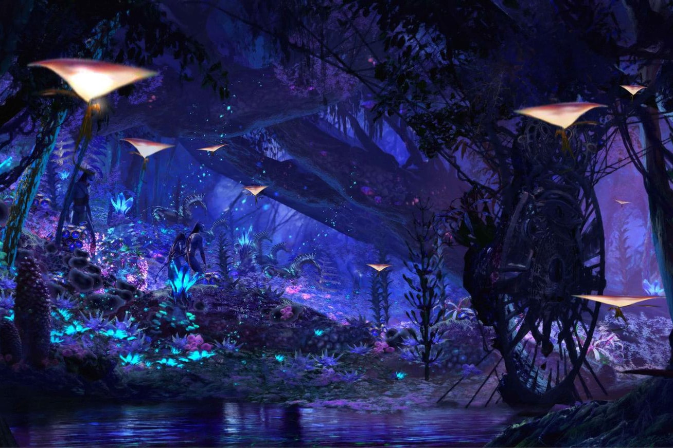 Disney World Avatar Pandora Park