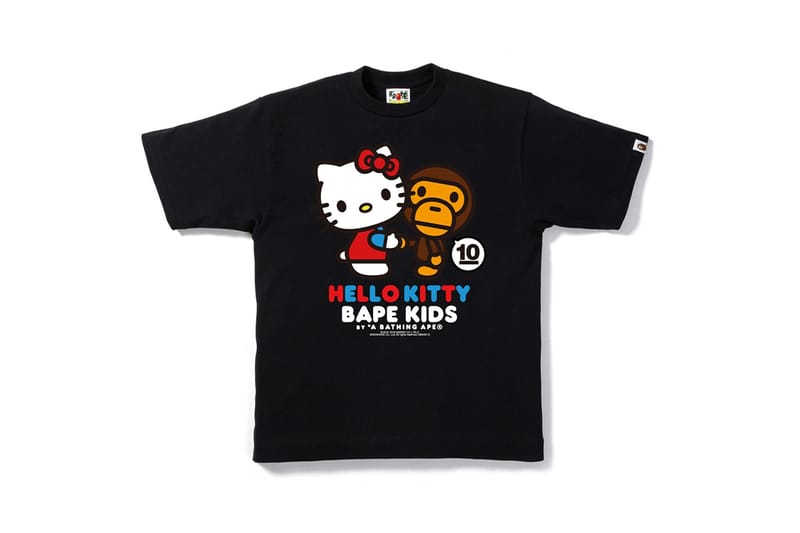 BAPE KIDS Teams up With Hello Kitty and My Melody for 10th Anniversary Collection
