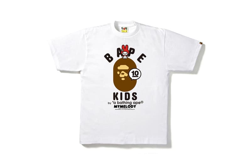 Hello Kitty x My Melody x BAPE KIDS 10th Anniversary