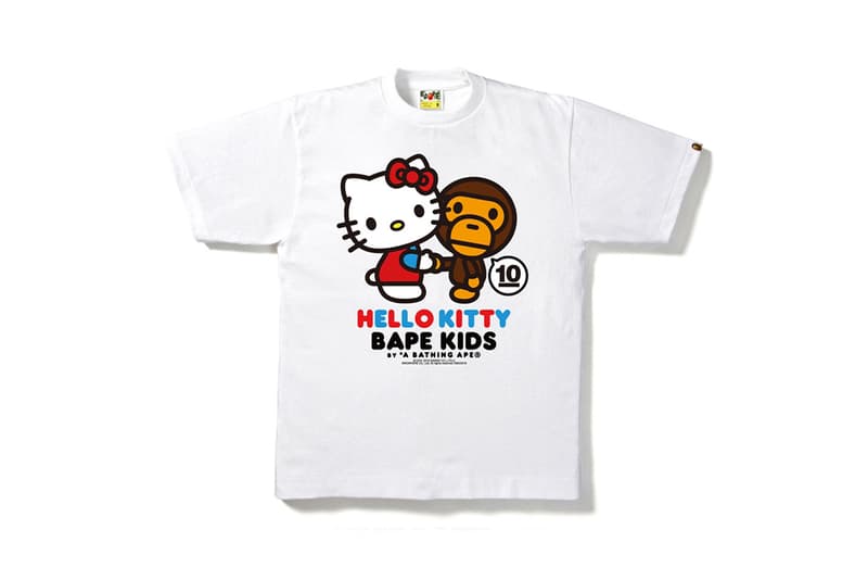 Hello Kitty x My Melody x BAPE KIDS 10th Anniversary