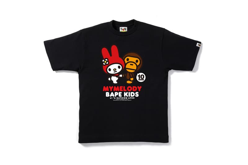 Hello Kitty x My Melody x BAPE KIDS 10th Anniversary