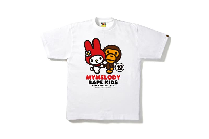 Hello Kitty x My Melody x BAPE KIDS 10th Anniversary