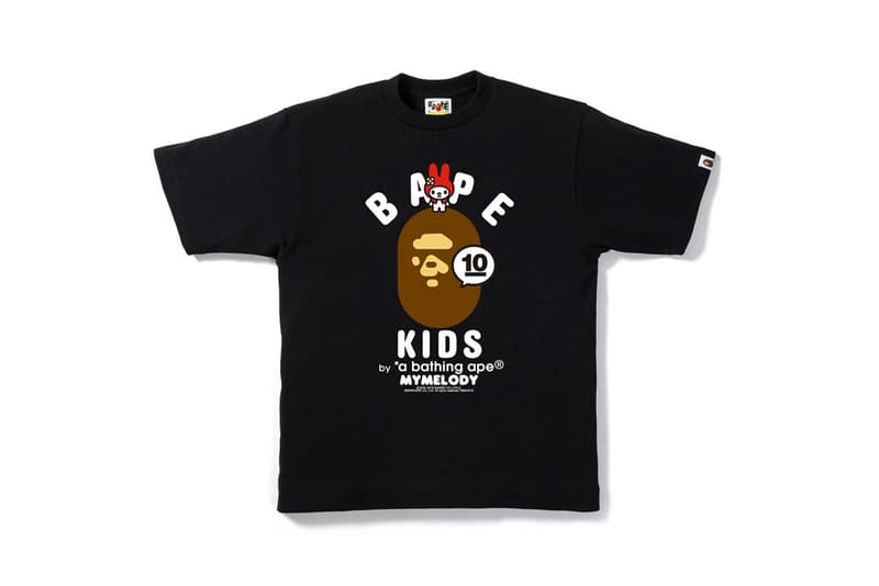 Hello Kitty x My Melody x BAPE KIDS 10th Anniversary