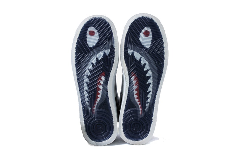 BAPE BAPESTA Low Shark Navy Grey Black White Red Olive
