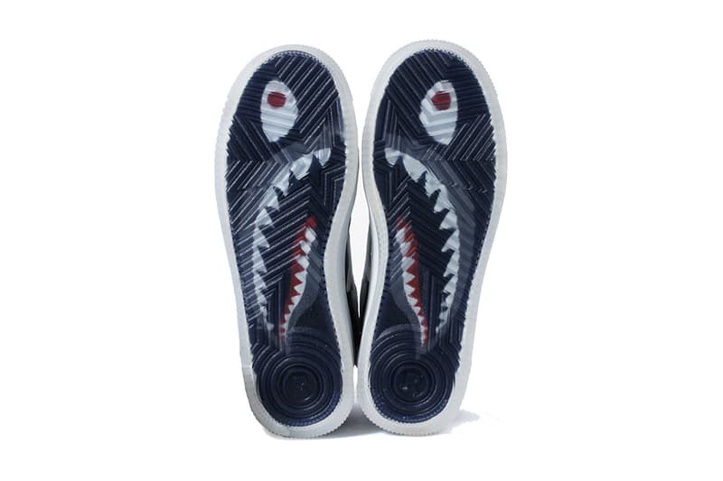 BAPE BAPESTA Low Shark Navy Grey Black White Red Olive
