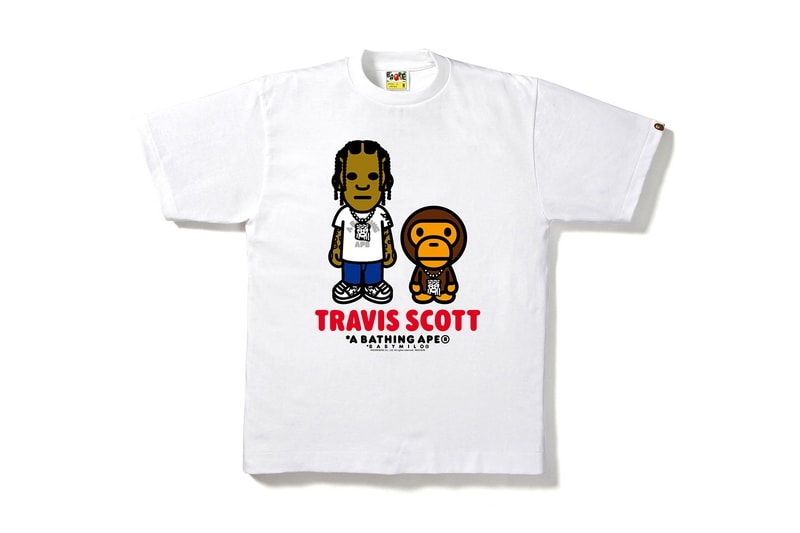 BAPE Kid Cudi Travis Scott Big Sean graphics baby milo