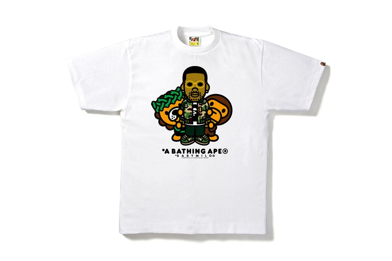 BAPE Kid Cudi Travis Scott Big Sean graphics baby milo