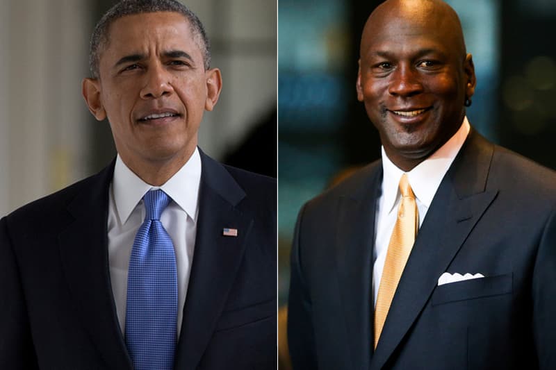 Barack Obama Michael Jordan
