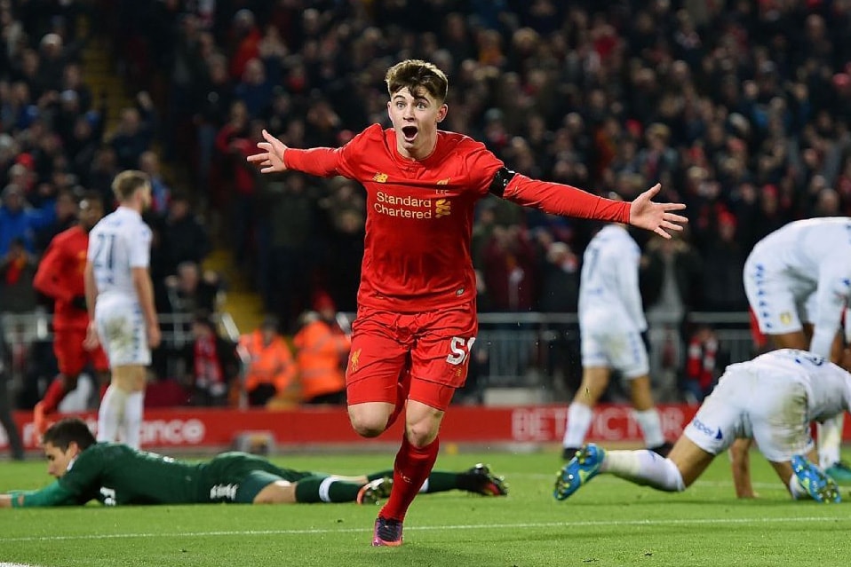 Ben Woodburn Becomes Liverpool's Youngest Ever Goalscorer Videos Football Soccer Leeds