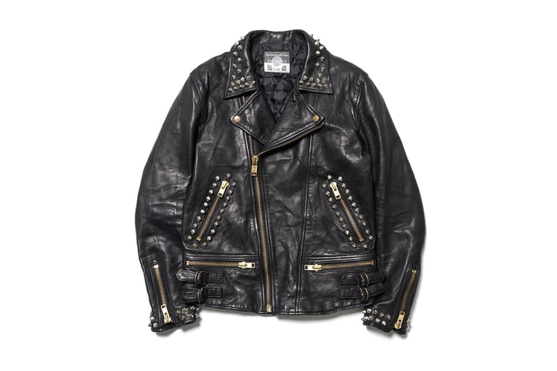 HAVEN Blackmeans Quilted Sheep Leather Studded Riders Jackets