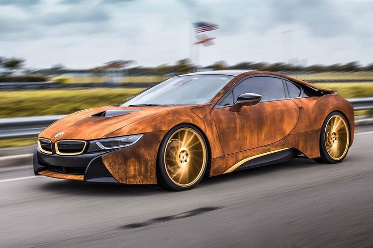 This Customized BMW i8 Features a Rusty Exterior