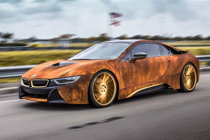 BMW i8 Rust Wrap Custom Car | HYPEBEAST