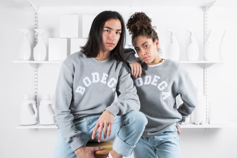 Bodega Drops a Winter Ready Fleece Line for Holiday 2016 Boston Pink Grey Green Orange Pullover hoodies sweatshirts