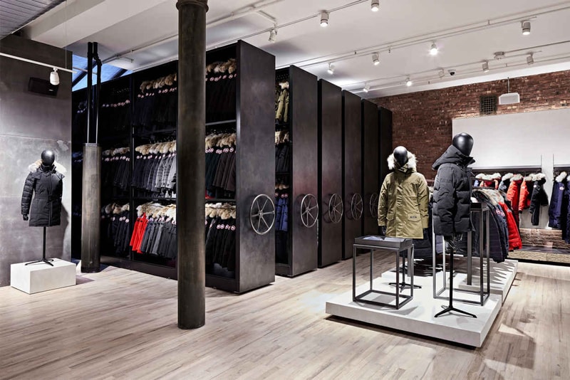 Canada Goose Launches Flagship Store in NYC SoHo Down Jackets Winter Warm Cozy Toronto