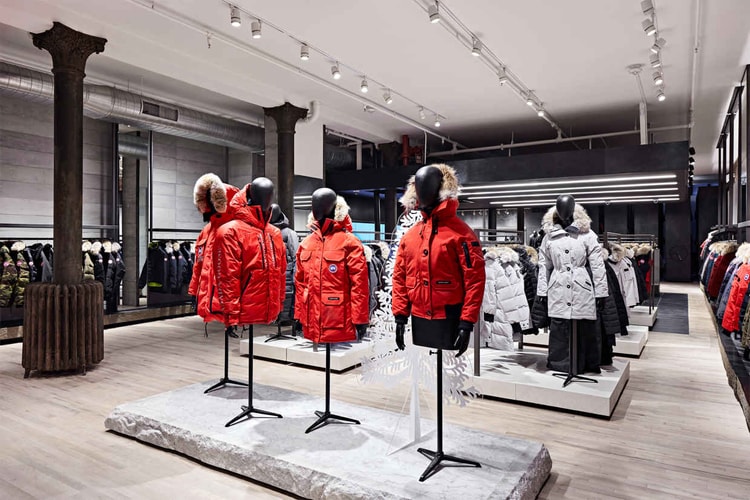 Canada Goose Launches Flagship Store in NYC