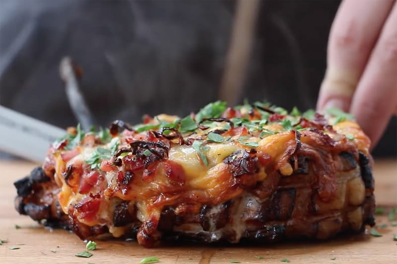 The Gorging Continues With This Cheesy Bacon-Covered Pork Steak Tutorial