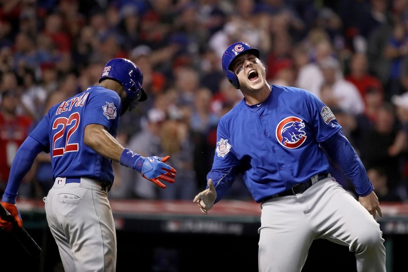 Chicago Cubs Win the 2016 World Series Baseball MLB Champions Cleveland Indians