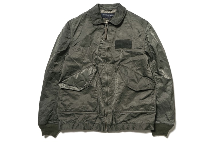 COMME des GARÇONS Homme Release a Range of Winter-Ready Military Jackets