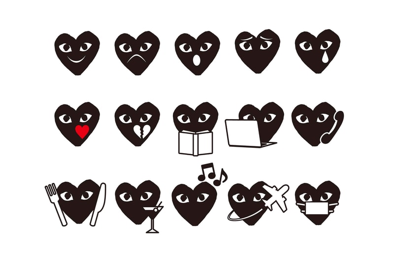 COMME des GARÇONS PLAY Emoji Pack