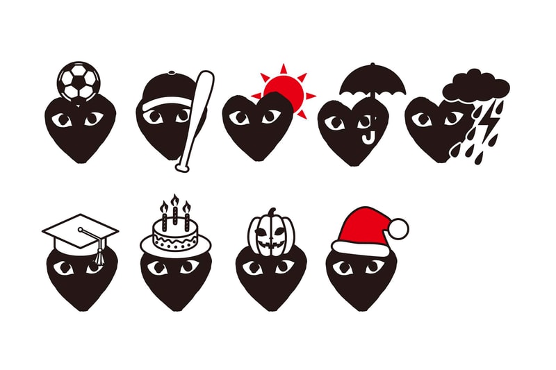 COMME des GARÇONS PLAY Emoji Pack