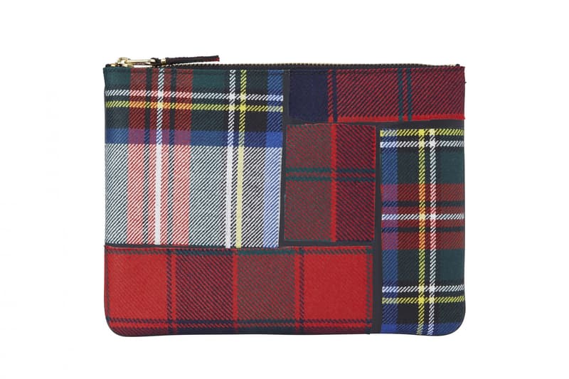 COMME des GARÇONS Wallet Collection In "Tartan Patchwork"