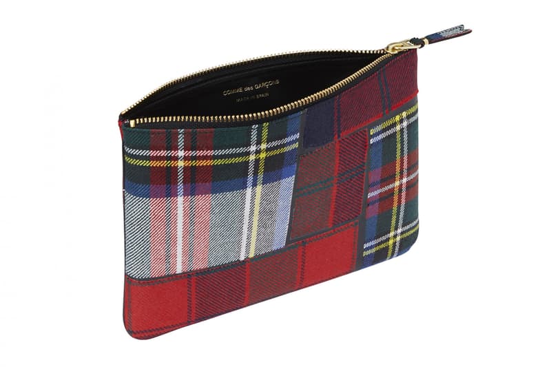 COMME des GARÇONS Wallet Collection In "Tartan Patchwork"