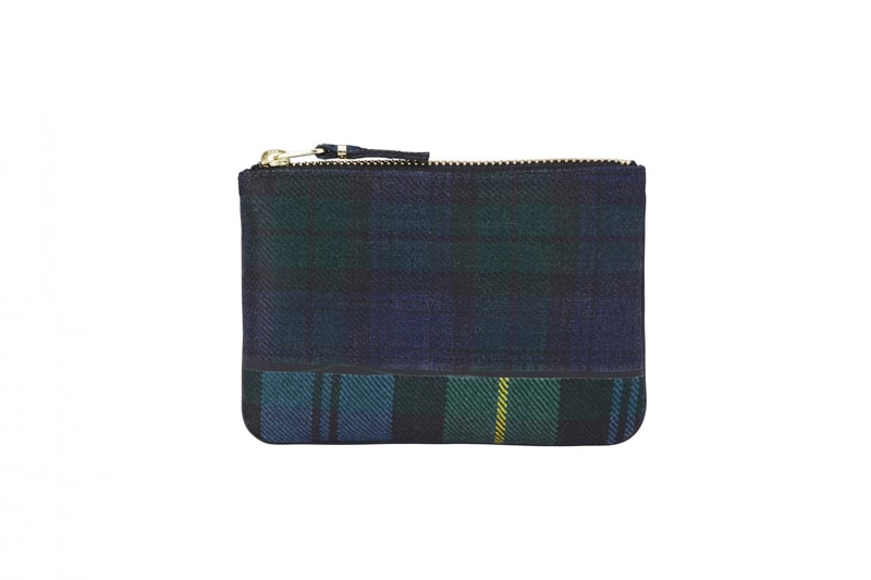 COMME des GARÇONS Wallet Collection In "Tartan Patchwork"
