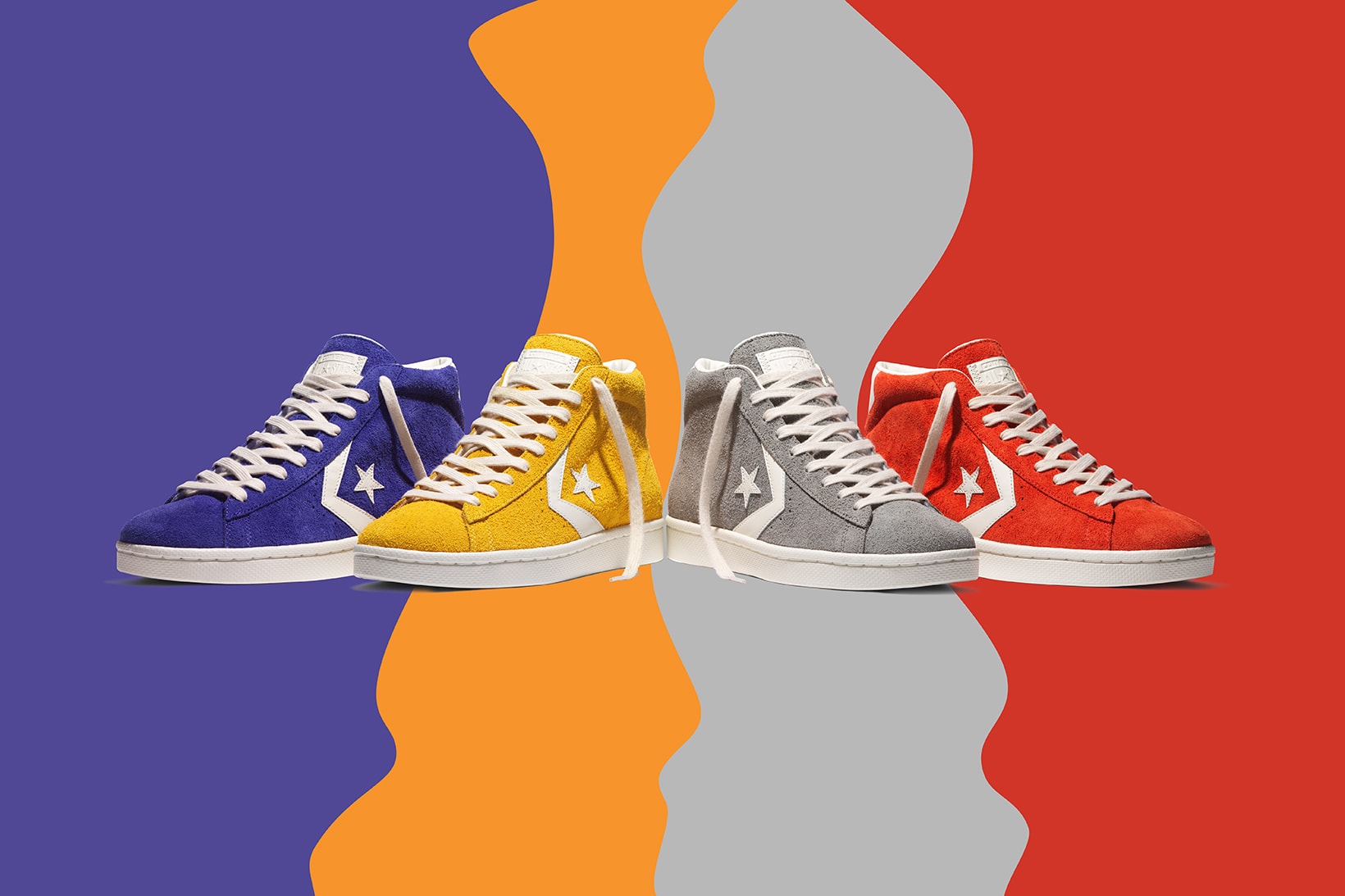 Converse Pro Leather 76 Vintage Suede Pack