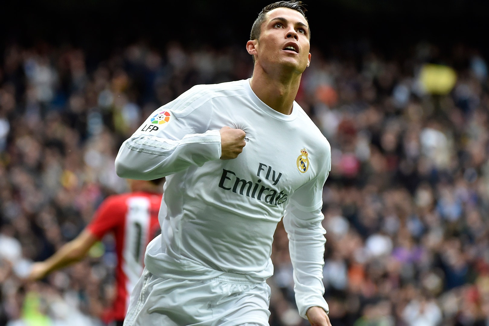 Cristiano Ronaldo Real Madrid goal score football soccer kit
