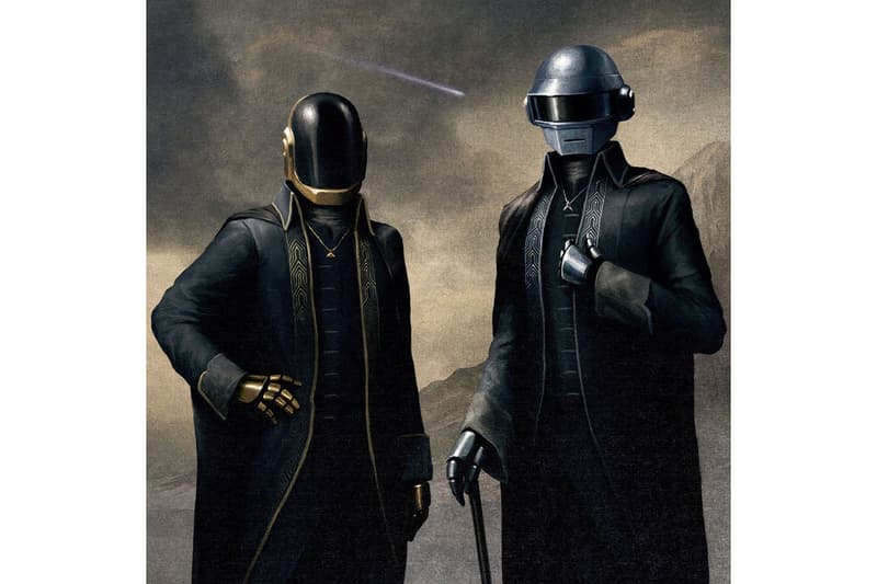 Daft Punk Portrait Painting The Weeknd Starboy Video