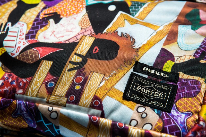 Diesel Teams up With Porter and Yokoo Tadanori for a Bag Collection