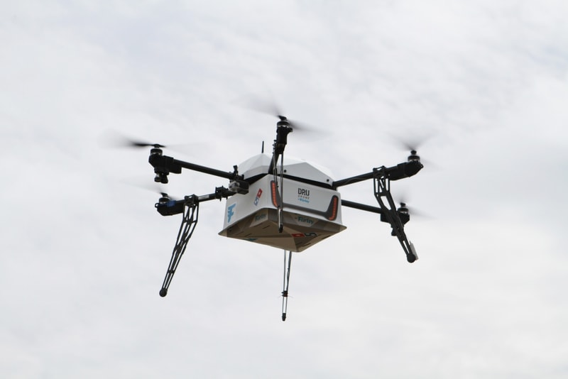 domino's pizza drone delivery