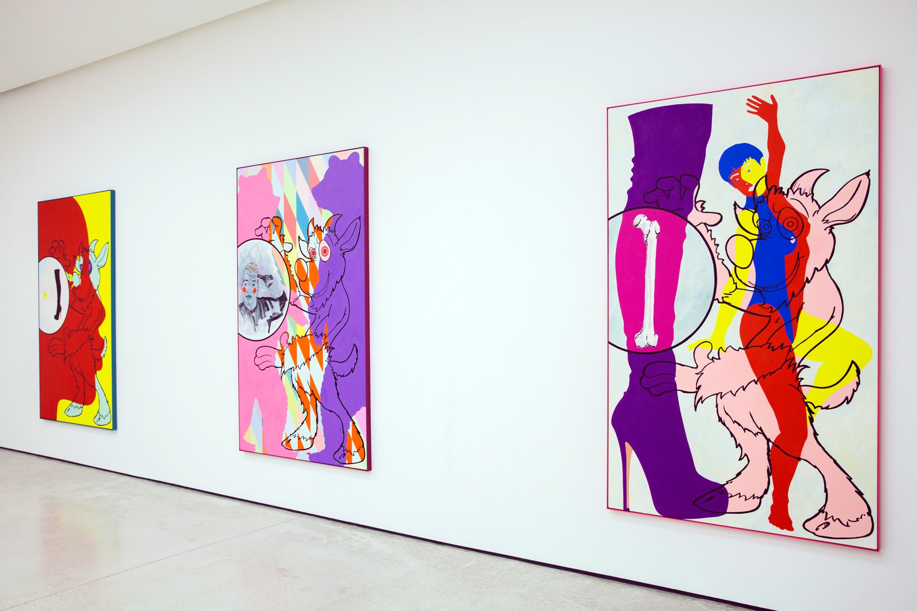 Eddie Peake on Working With Kendrick Lamar and Breaking Down Barriers Where You Belong Exhibition 2016 White Cube Hong Kong Central Artist Paintings Sculpture Videos Music Interviews
