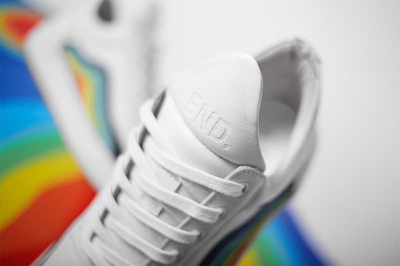 END Filling Pieces Heat Map Sneaker Multicolor Grey