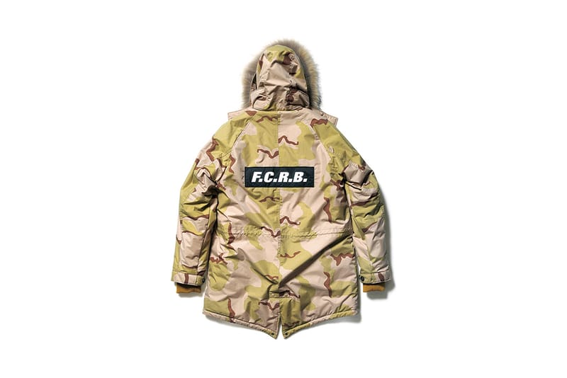 F.C.R.B. Releases New Outerwear Options in Camo, Stars and Plaid