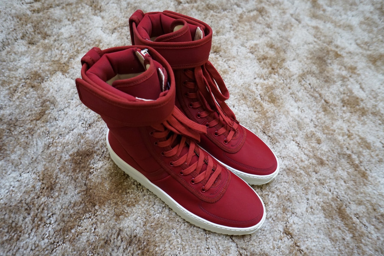Fear of God KITH and 424 Military Sneaker