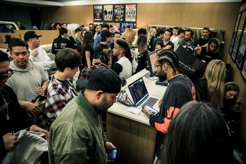 Jerry Lorenzo Fear of God Pop Up Shop Maxfield Los Angeles