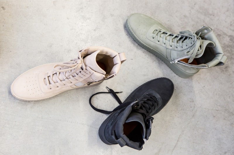 Fear of God Tonal Pack Maxfield Gallery LA Pop Up Jerry Lorenzo Military Sneaker