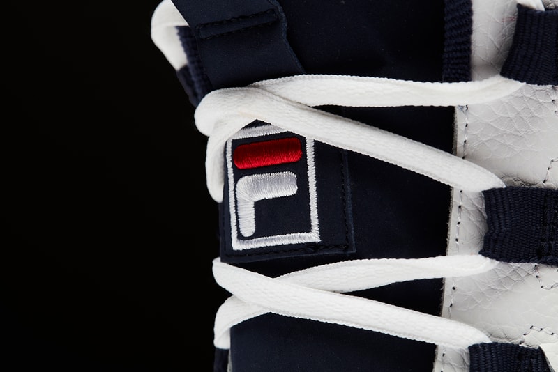 FILA 95 Grant Hill navy white high top sneaker