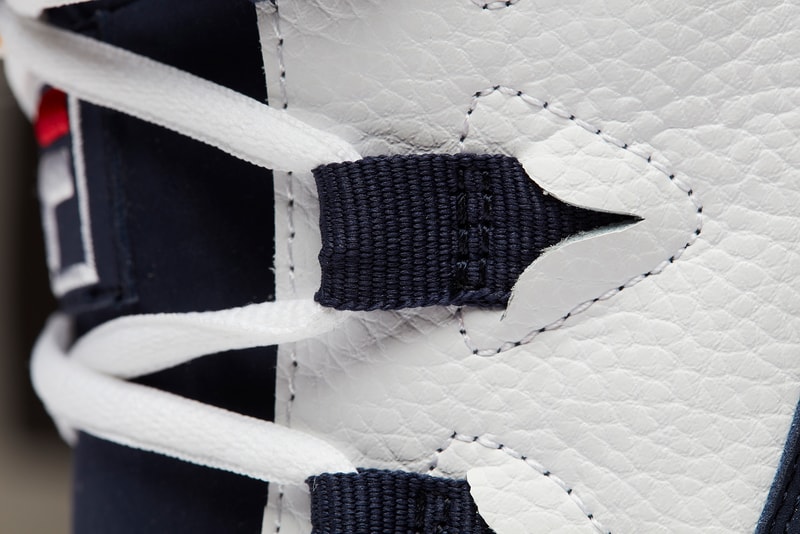 FILA 95 Grant Hill navy white high top sneaker