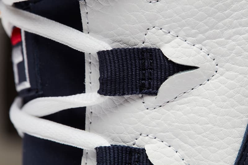 FILA 95 Grant Hill navy white high top sneaker