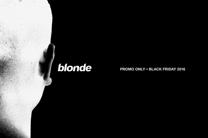 Frank Ocean Drops a Special Black Friday Promo for His Online Store Boys Dont Cry Blonde