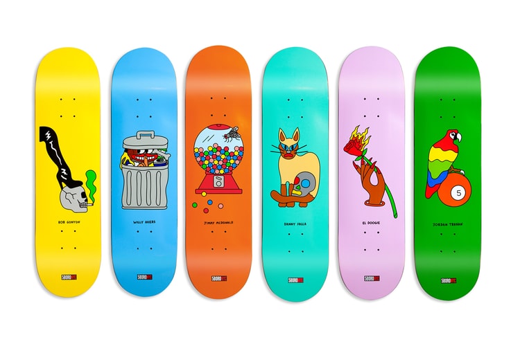 5BORO Joins Forces With Illustrator Gabriel Alcala for a Vibrant Series of Decks